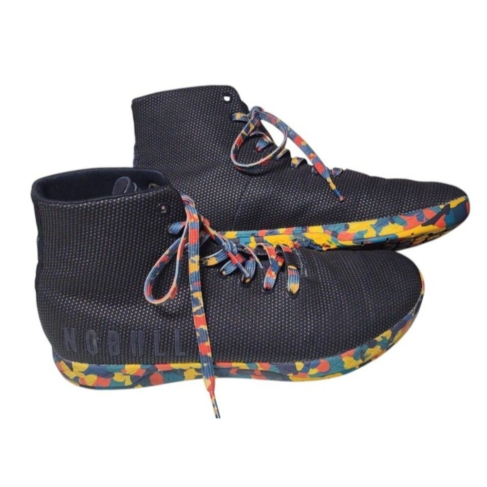 NOBULL Outwork High-Top Trainer Sneakers Wild Colorway Unisex M 11 W 12.5